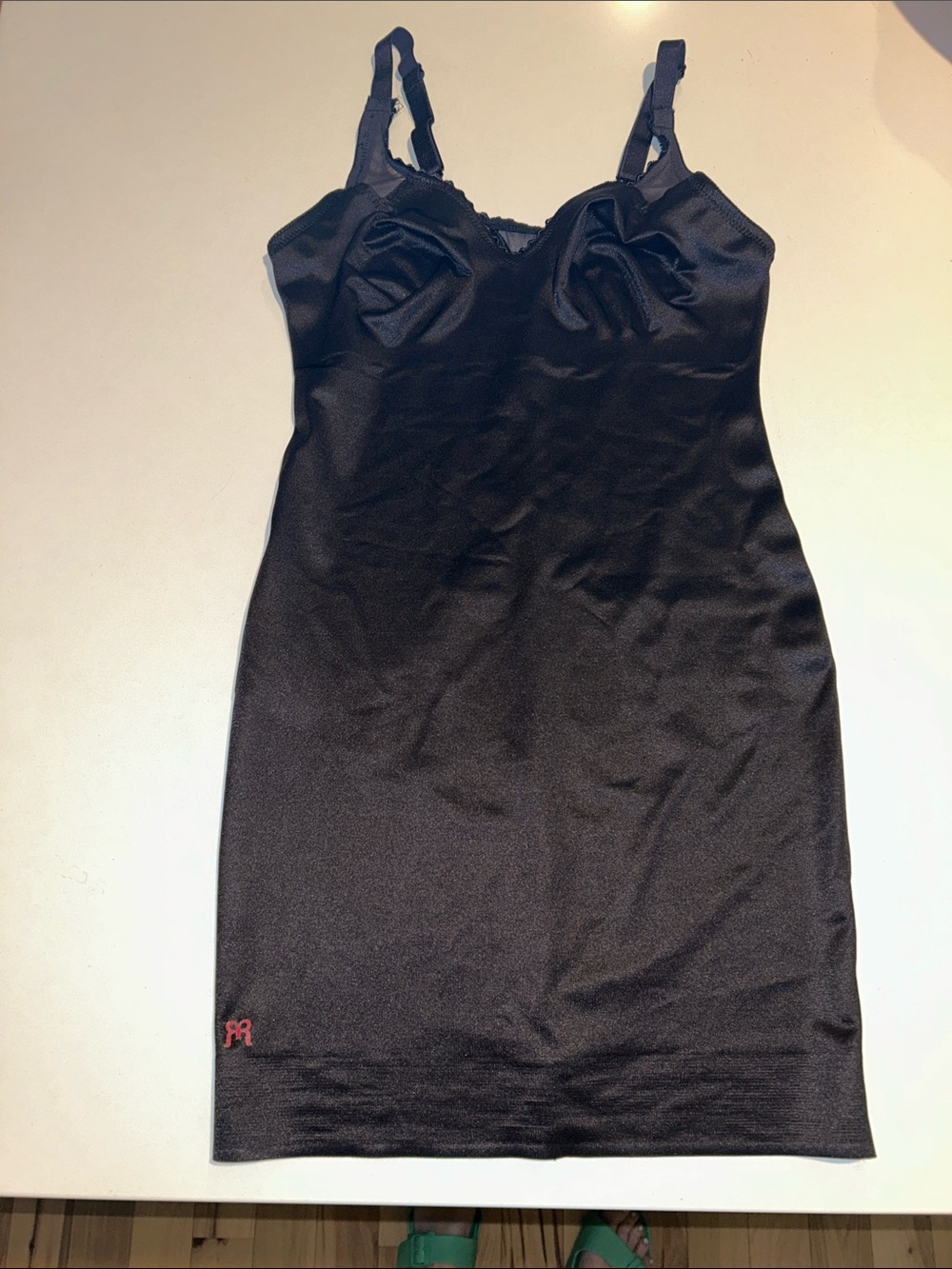 Ruby Ribbon slip dress shapewear